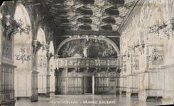 CPA Fontainebleau Grande Galerie