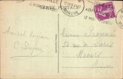 VINTAGE POSTCARD Saint Malo Carries House or is Chateaubriant