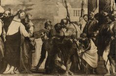 VINTAGE POSTCARD Verones Jesus there El Centurion