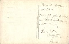 VINTAGE POSTCARD the Tender Crossing Woman Sailor Boat