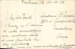 CPA Heureux Anniversaire Fleurs