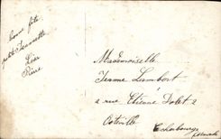 VINTAGE POSTCARD Fantasy Children Happy New Year Dog