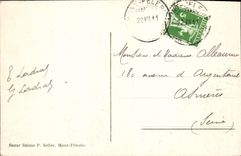 CPA Mont Pelerin Hotel Belvedere et la Dent du Midi