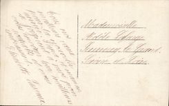 CPA Fantaisie Fleurs Fer a cheval