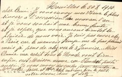 VINTAGE POSTCARD Fantaisie Connects Happy New Year