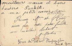 CPA Fantaisie Bonne annee