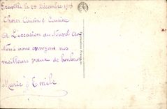 CPA Fantaisie Bonne annee