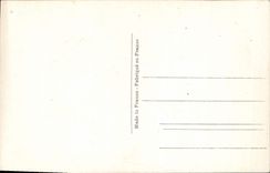 VINTAGE POSTCARD Fantasy Flowers Bird Happy New Year