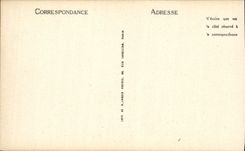 VINTAGE POSTCARD Paris Musee of the Old Caretaker's lodge carries cell