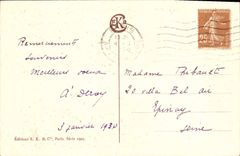 VINTAGE POSTCARD Fantasy Louis Dolphin