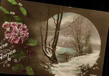 CPA Fantaisie Bonne annee