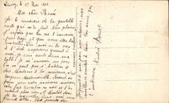 VINTAGE POSTCARD Museum of Louvre Pastoral Idylle Butcher