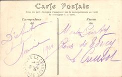 VINTAGE POSTCARD Paris Museum of Louvre Mignard Jesus Christ and Samaritaine