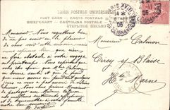 VINTAGE POSTCARD Interior Teniers of Cabaret Museum of Louvre