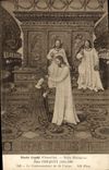 VINTAGE POSTCARD Museum Cop Chantilly Jean Fouquet the crowning of the virgin