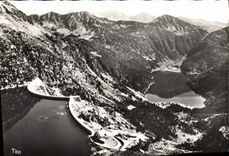 CPM Vallee D'Aure Lac et Barrage de Cap de Long Lac d'Oredon Pic d'Anglade
