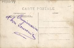 VINTAGE POSTCARD Fantasy Gondole Woman