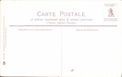 VINTAGE POSTCARD London Fantasy