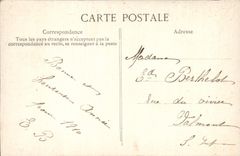 VINTAGE POSTCARD Fantasy Flowers Goods Wishes Swallow