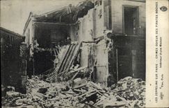 VINTAGE POSTCARD Paris the zeppelins Odious Crimes Of the Pirates Interior of a Militaria house