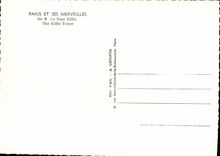 CPM Paris et Ses Merveilles La Tour Eiffel 