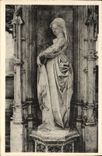 CPA Eglise de Brou Statuette