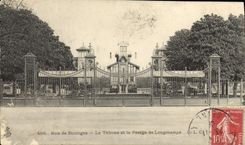 CPA Bois de Boulogne La tribune et le Pesage de Longohamps