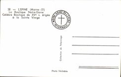 CPM L'Epine La Basilique Notre Dame