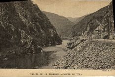 CPA Vallee De La Bidassoa Route De Vera