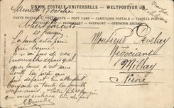 CPA Le Mont Dore Berger Chie Vache Chocolat Menier