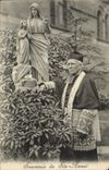 CPA Souvenir De Ste Annee Homme Religieux