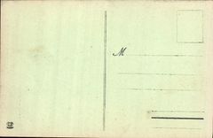 VINTAGE POSTCARD the High Heavy Pyrenees the virgin with the cave