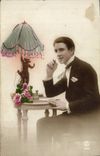 CPA Fantaisie Homme