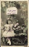 VINTAGE POSTCARD Fantasy Happy Child Birthday