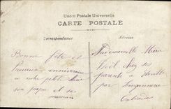 VINTAGE POSTCARD Fantasy Happy Child Birthday