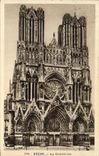 CPA Reims La Cathedrale