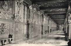 CPA Palais De Fontainebleau Galerie De Francois 1er
