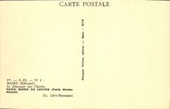 VINTAGE POSTCARD Manet Paris Museum Of Louvre the lunch on the grass Funds Moreau Nelaton