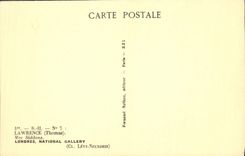 VINTAGE POSTCARD Lawrence London National Gallery Mrs Siddons London National Gallery