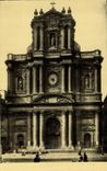 CPA Eglise De Saint Paul Saint Louis Paris Rue Saint Antoine