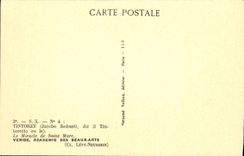 VINTAGE POSTCARD Tintoret Venice Academy Of Beautiful arts the miracle of Marc Saint