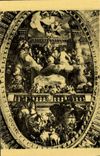 VINTAGE POSTCARD Veronese Triumph Of Venice Venice Ducal Palate Room Of the Large Council