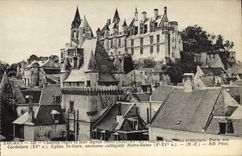 CPA Loches Chateau Royal Et Tour Sorel