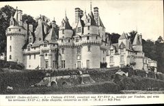 CPA Rigny Chateau d'Usse