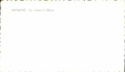 CPM Gavarnie Le Cirque et l'hotel