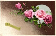 CPA Fantaisie Fleurs 