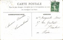 CPA Fantaisie Fleurs Colombes