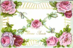 CPA Fantaisie Fleurs 