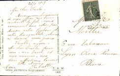 CPA Fantaisie Fleurs 