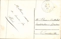 CPA Fantaisie Fleurs Santon